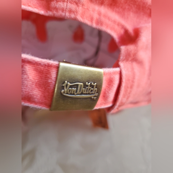 Von Dutch Distressed Trucker Hat/ Orange main image 15